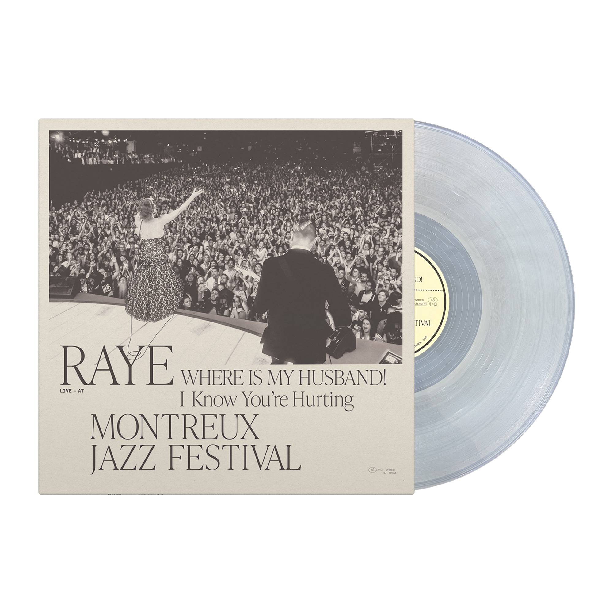 新品 Raye / where is my husband! レコード WHERE IS MY HUSBAND! & I KNOW YOU'RE HURTING - LIVE AT MONTREUX 12