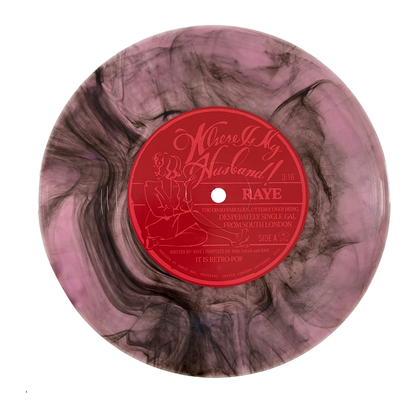 WHERE IS MY HUSBAND! 7" Vinyl [Pink Sleeve]